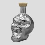 بطری لوسیفر فانتاکروم مدل Doom Face-26F0294 درب پیچی ظرفیت 1 لیتر - Image 3