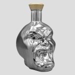 بطری لوسیفر فانتاکروم مدل Doom Face-26F0294 درب پیچی ظرفیت 1 لیتر