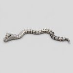 دستبند استیل اژدها مدل Silver Wyrm کد Njd-26F0681 (استوک) - Image 2