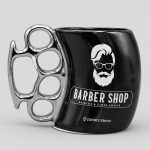 ماگ طرح پنجه بوکس مدل Haircut کد ZRE-26F0284 (استوک)