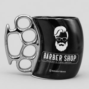 ماگ طرح پنجه بوکس مدل Haircut کد ZRE-26F0284 (استوک)
