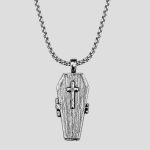 گردنبند لاکت طرح تابوت مردگان کد ICH-26F0676 - Image 2