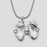 گردنبند لاکت طرح قلب تپنده کد ICH-26F0641 - Image 2