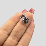 پیرسینگ طرح دست اسکلتی کد ICH-26F0666 - Image 5