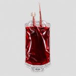 کیسه نوشیدنی فانتزی هالووینی مدل Blood Bag کد ICH-26F01205