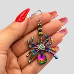 گوشواره هالووینی طرح عنکبوت هولوگرامی کد ICH-26F0651 - Image 4