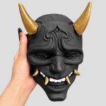 دیوارکوب طرح سر اهریمن مدل Oni کد Khk-26H0548 - Image 5