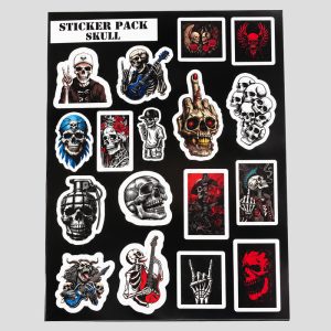استیکر اسکلتی مدل Dead Rockstars کد Hsm-26G01340