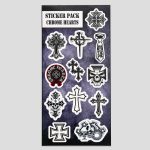 استیکر طرح کروم هارتز مدل Sacred Sins کد Hsm-26G01355