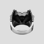 انگشتر اسکلتی مدل Skull V-Twin کد Njd-26G0701 - Image 5