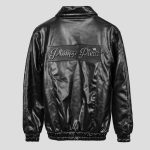 جکت چرم اسپرت مدل Philipp Plein کد 26G0377 مشکی - Image 6