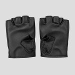 دستکش چرم نیم انگشت مدل Black Fist کد ICH-26G0397 - Image 2