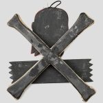 دیوارکوب اسکلتی طرح دزد دریایی مدل danger کد MZF-26H0608 - Image 4