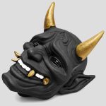 دیوارکوب طرح سر اهریمن مدل Oni کد Khk-26H0548 - Image 2