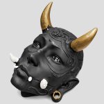 دیوارکوب طرح شیطان مدل Oni Mask کد Khk-26H0598 - Image 2