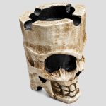 زیر سیگاری اسکلتی طرح جمجمه مدل Captain Skull کد MZF-26H0583 - Image 3