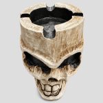 زیر سیگاری اسکلتی طرح جمجمه مدل Captain Skull کد MZF-26H0583