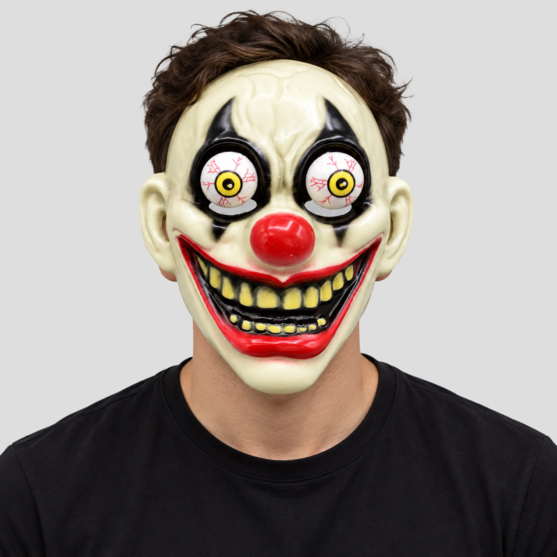 ماسک هالووین چشم فنری جوکر مدل Psycho Grin کد ICH-26G01275 (3) ماسک هالووین چشم فنری جوکر مدل Psycho Grin کد ICH-26G01275 - Image 1