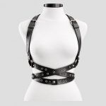 هارنس چرم گوتیک مدل Crossbound  کد ICH-26G01330
