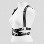 هارنس چرم گوتیک مدل Crossbound  کد ICH-26G01330 - Image 3