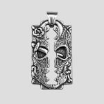 پلاک و گردنبند دورو استیل مدل Deadly Razor کد NJD-26G0726 - Image 3