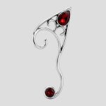 گوشواره ایرکاف میخی مدل Bat Heart کد ICH-26G0691 - Image 2